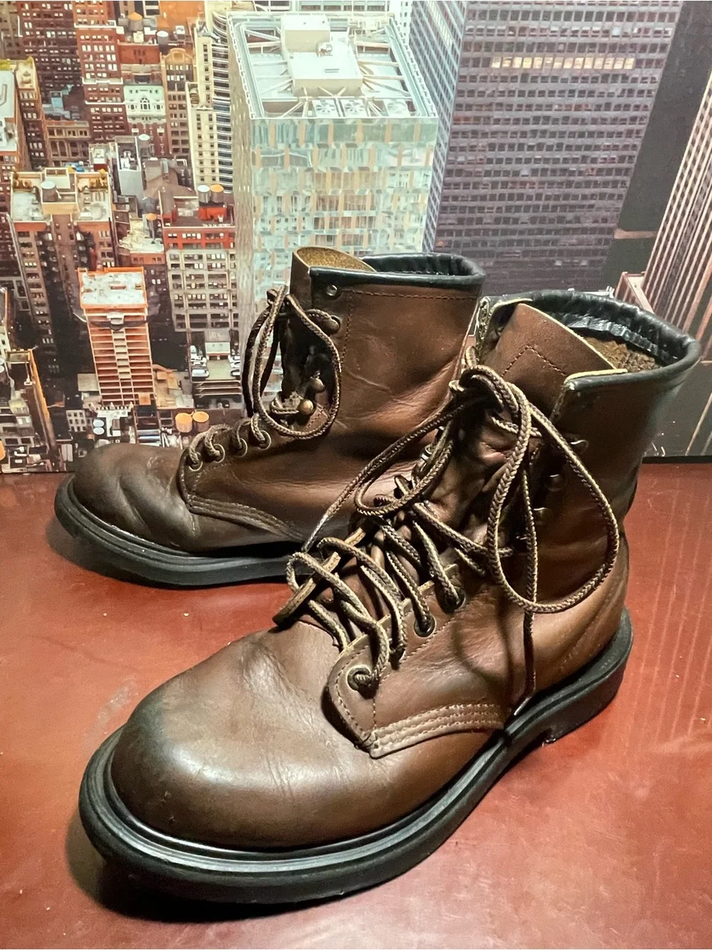 Red Wing 953 Supersole  Soft Toe Boot Mens Size 7 E3 Made In USA